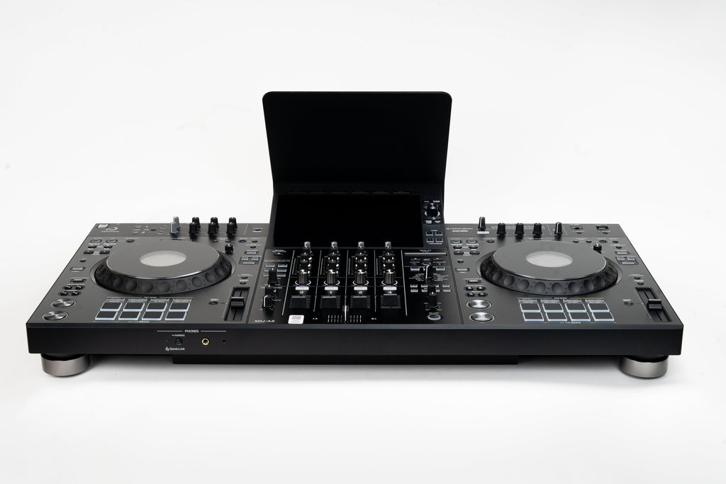 Front view of DJ sun cover for AlphaTheta XDJ-AZ