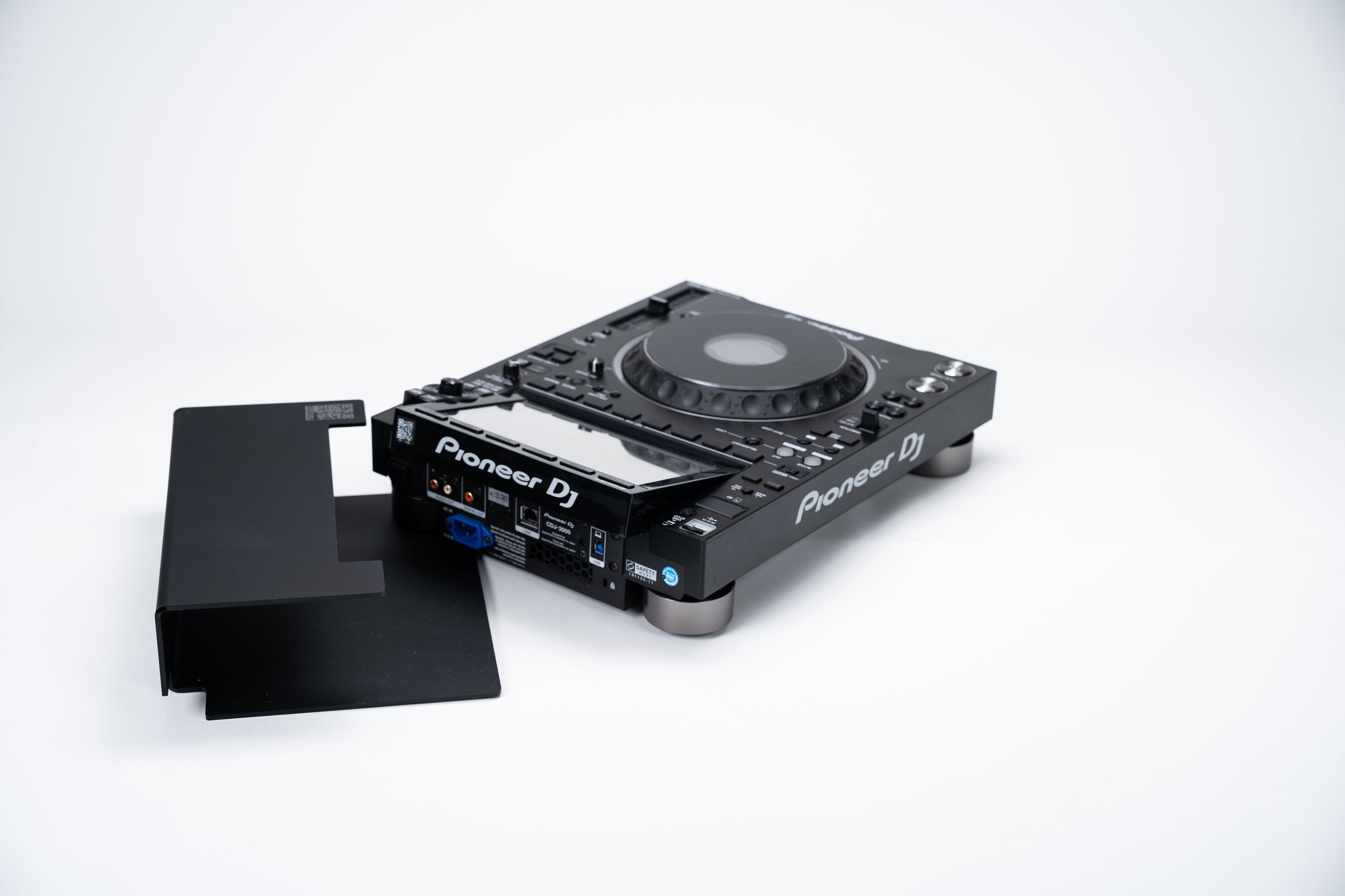 Black XXL cable cover for Pioneer CDJ-3000