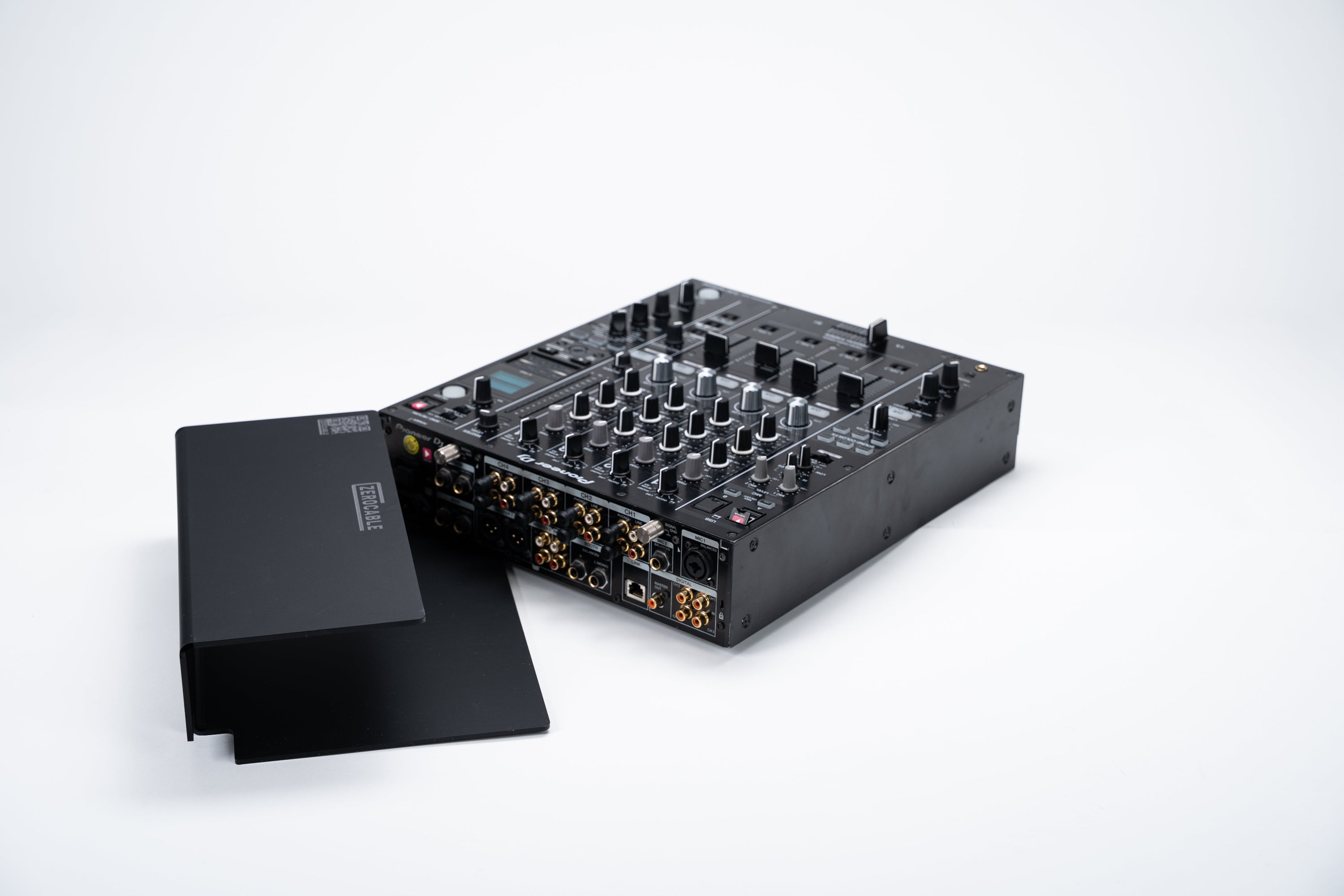 Black XXL cable cover for Pioneer DJM-900