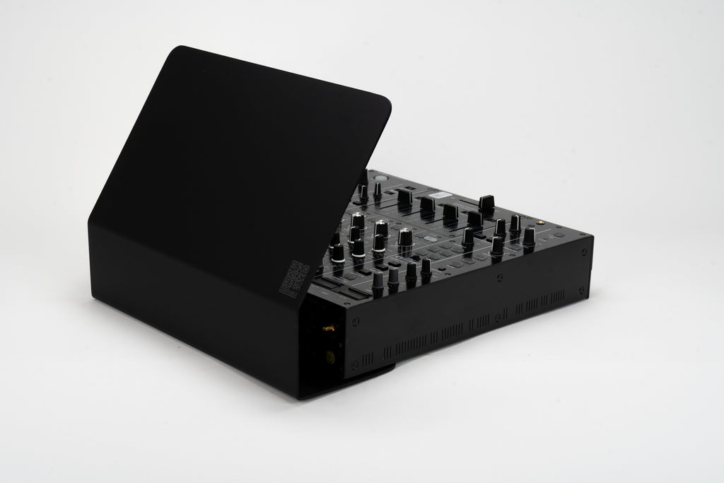 Side view of DJ sun cover for Pioneer DJM-A9 or DJM-V10