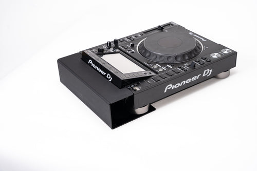Pioneer CDJ-2000NXS2 with Zero Cable cable cover installed – rear connections hidden