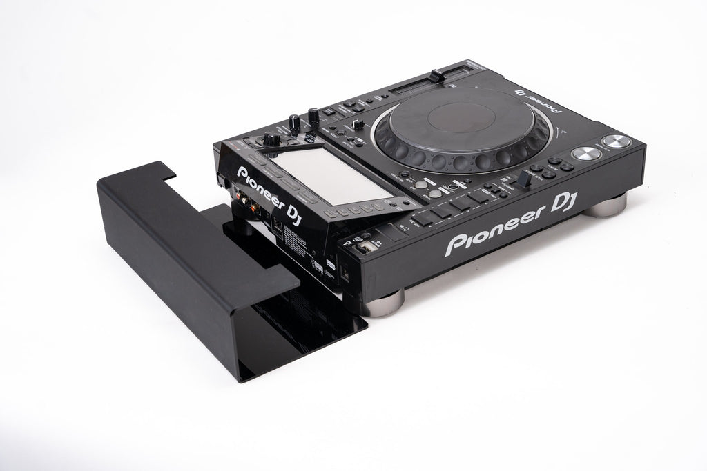 Zero Cable cable cover next to a Pioneer CDJ-2000NXS2 before mounting