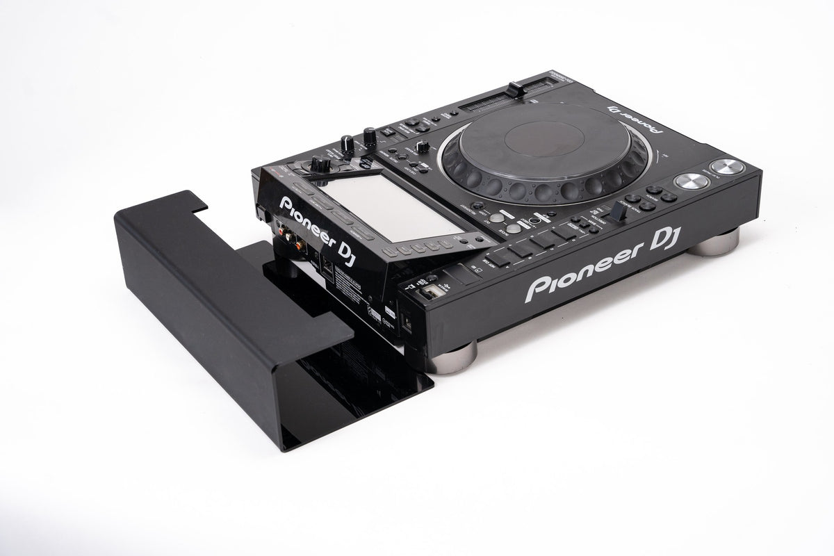 Zero Cable cable cover next to a Pioneer CDJ-2000NXS2 before mounting