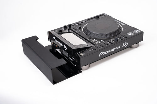 Zero Cable cable cover next to a Pioneer CDJ-2000NXS2 before mounting