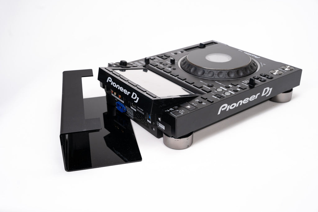 Zero Cable cable cover next to a Pioneer CDJ-3000 before mounting