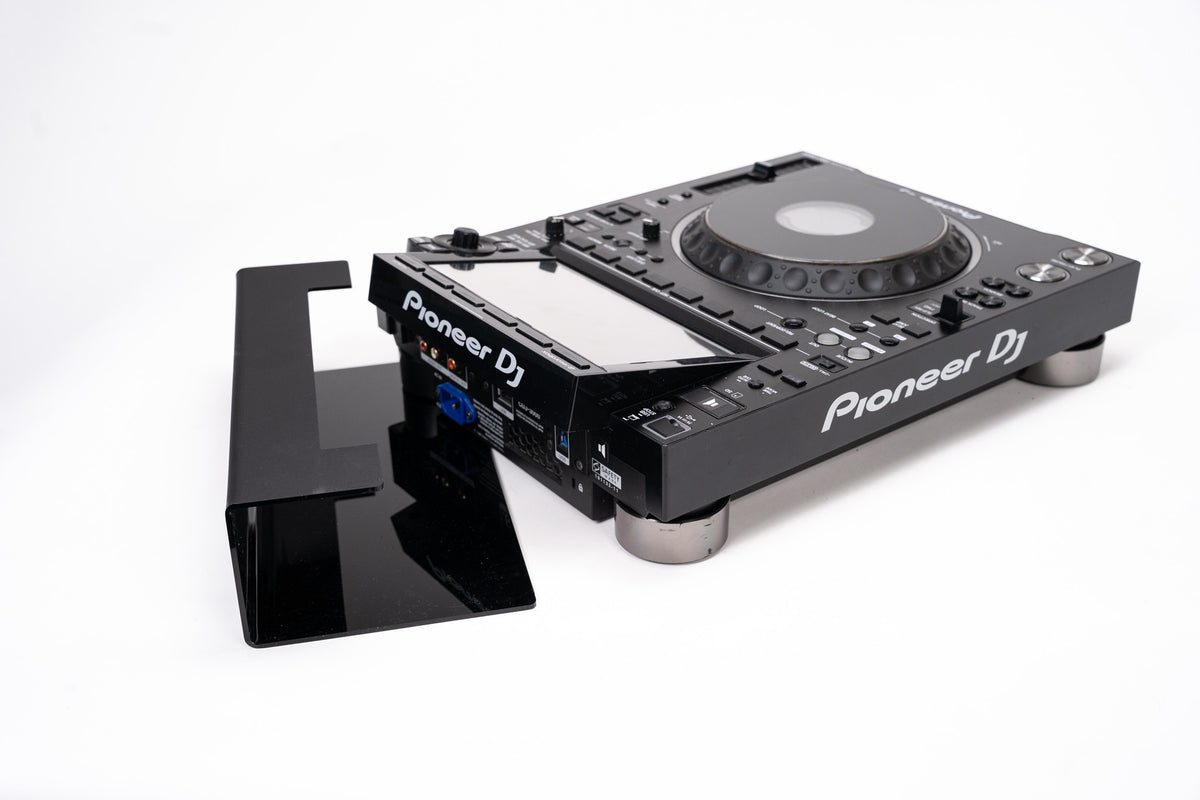 Zero Cable cable cover next to a Pioneer CDJ-3000 before mounting