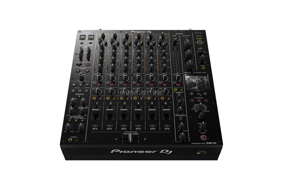 Pioneer DJM-V10 6-channel DJ mixer – fits the Zero Cable Serie V1 cable cover